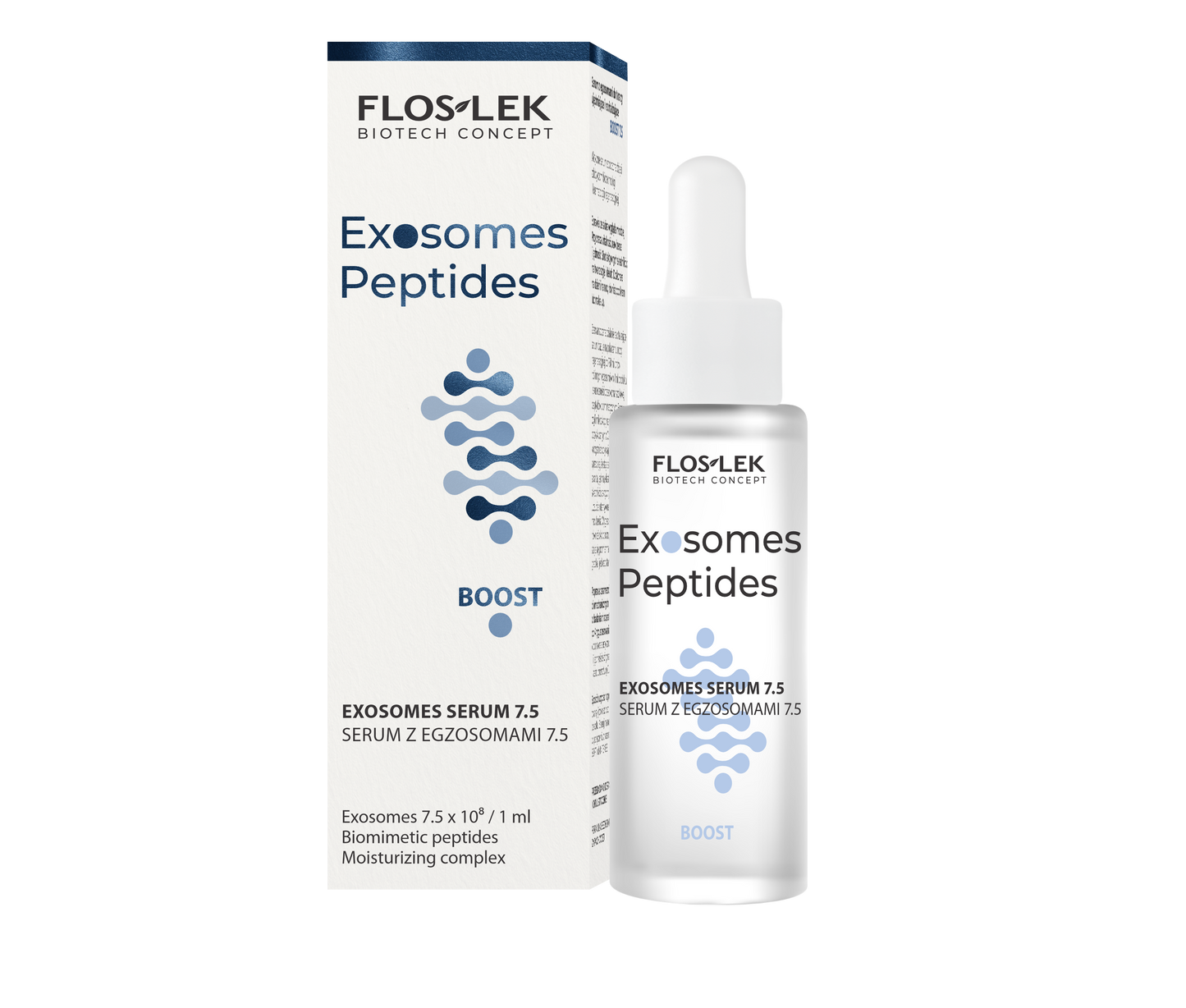 FLOSLEK Serum z Egzosomami i Peptydami – Ujędrniające i Rewitalizujące 30 ml