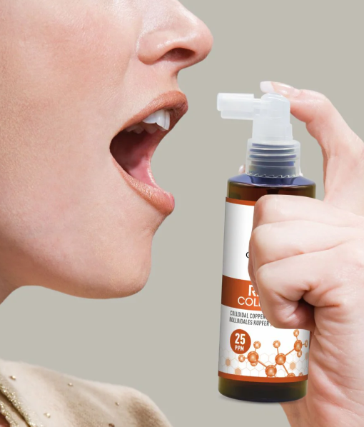 MIEDŹ KOLOIDALNA - Ultraskoncentrowany suplement w sprayu podjęzykowym - BIOMED 25 ppm 100 ml